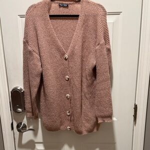 SHEIN Button-Up Cardigan